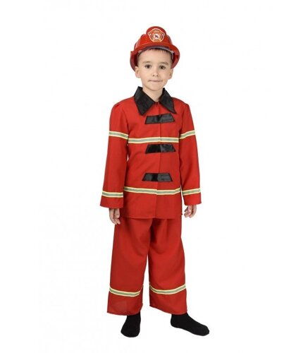 Костюм дитячий Пожежного в комплекті з ігровим набором, карнавальний
