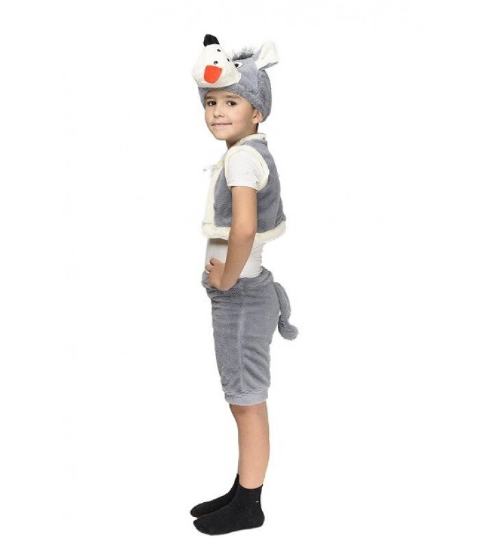 Костюм для хлопчика на ранок у садок карнавальний костюм Вовка зріст 104-122 від компанії Інтернет магазин "Megamaks" - фото 1