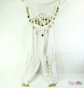 Костюм Східний для дівчинки маскарадний костюм для східних танців білий