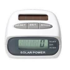 Крокомір на сонячній батареї Solar Pedometer HY-02T лічильник калорій з кліпсою від компанії Інтернет магазин "Megamaks" - фото 1