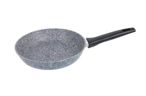 Кухонна сковорода Benson BN-323 з гранітним покриттям діаметр 28 см сірий від компанії Інтернет магазин "Megamaks" - фото 1