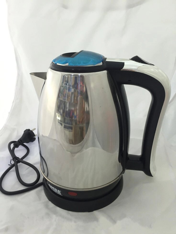 Кухонний електричний чайник OP-801 нержавеющая сталь від компанії Інтернет магазин "Megamaks" - фото 1