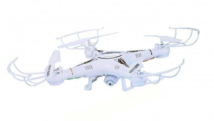 Квадрокоптер дрон з камерою 8987W WI-FI білий від компанії Інтернет магазин "Megamaks" - фото 1