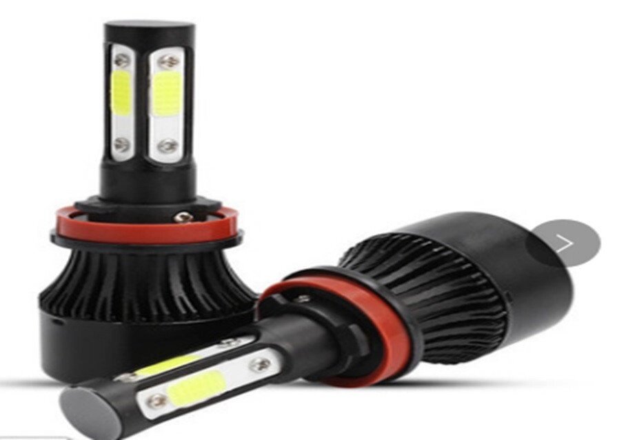 Лампи LED автомобільні для фар F7 цоколь H4 температура 6500К від компанії Інтернет магазин "Megamaks" - фото 1