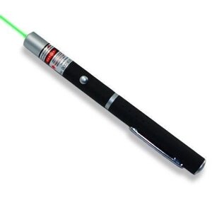 Лазерна указка Green Laser Pointer c 1 насадкою 100 mW