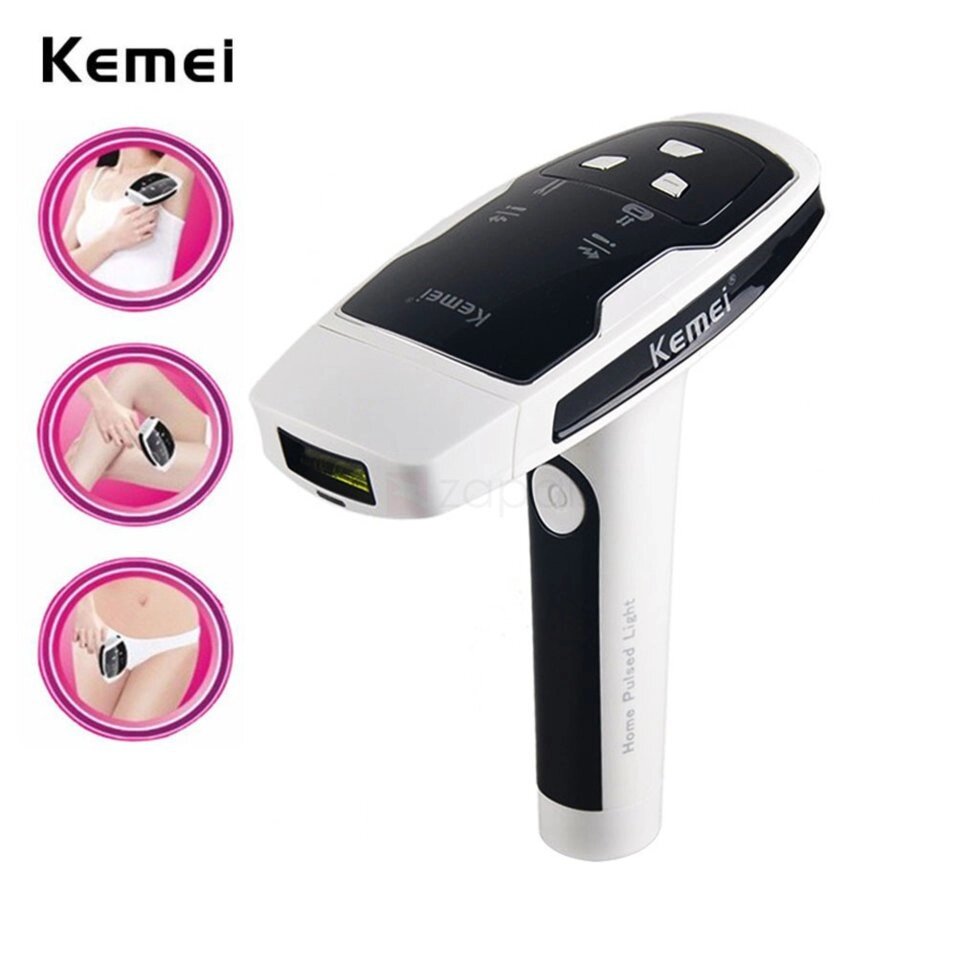 Лазерный эпилятор для безболезненного удаления волос Kemei TMQ-KM 6812 від компанії Інтернет магазин "Megamaks" - фото 1