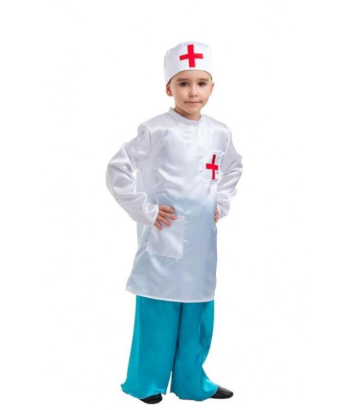 Лікар, Доктор, Айболить костюм для новорічного виступу дитячий віком від 4 до 9 років від компанії Інтернет магазин "Megamaks" - фото 1
