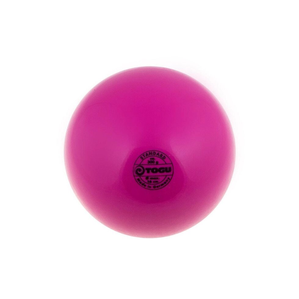 М'яч для художньої гімнастики TOGU 300 грам діаметр 16 см від компанії Інтернет магазин "Megamaks" - фото 1