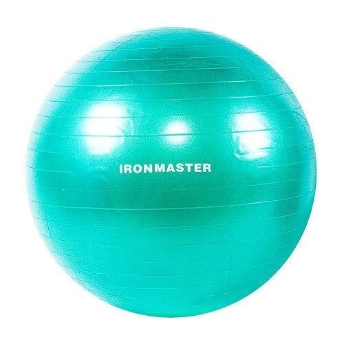 М'яч фітнес фітбол 65 см IronMaster різні кольори від компанії Інтернет магазин "Megamaks" - фото 1