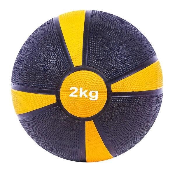 М'яч медичний 2 кг медбол 19 см від компанії Інтернет магазин "Megamaks" - фото 1