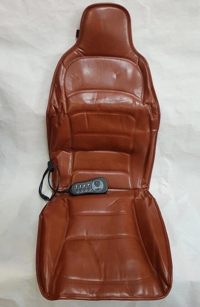 Масажна накидка з підігрівом вібраційна JB-616B для будинку або автомобільного сидіння від компанії Інтернет магазин "Megamaks" - фото 1