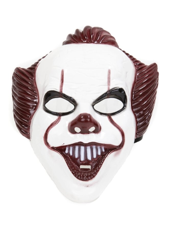 Маска клоуна Пеннивайз на Хелловін вечірку від компанії Інтернет магазин "Megamaks" - фото 1