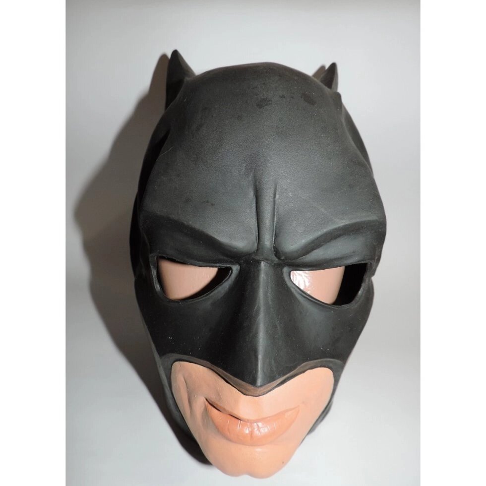 Маскарадна маска супергероя Бетмена латексна від компанії Інтернет магазин "Megamaks" - фото 1