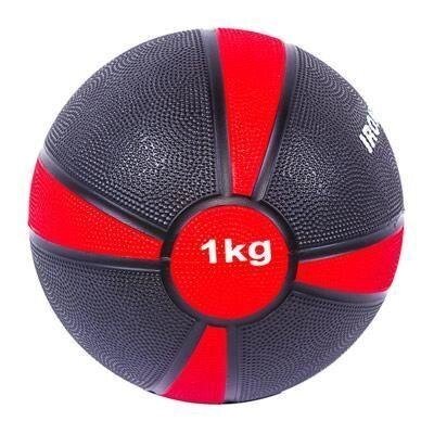 Медбол медичний для тренувань IronMaster 1kg для спортзалу м'яч від компанії Інтернет магазин "Megamaks" - фото 1
