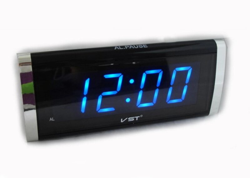 Мережеві годинник VST-730-5 настільні електронні годинники від компанії Інтернет магазин "Megamaks" - фото 1