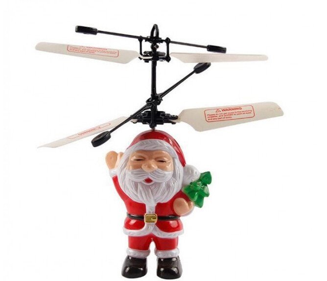 Міні радіокерований дрон Літаючий Санта від компанії Інтернет магазин "Megamaks" - фото 1