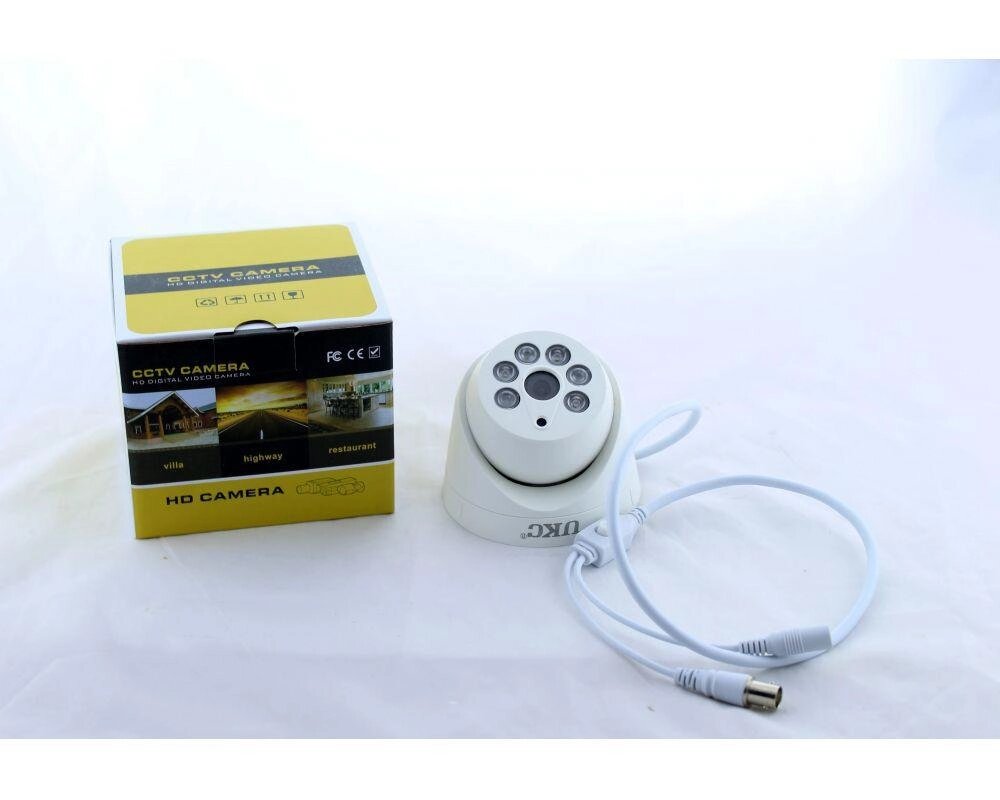 Мініатюрна камера спостереження UKC CAD Z201 AHD 4mp 3.6mm ZDX з ІК-підсвічуванням від компанії Інтернет магазин "Megamaks" - фото 1