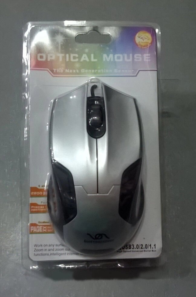 Миша комп'ютерна FC-3018 дротова мишка від компанії Інтернет магазин "Megamaks" - фото 1