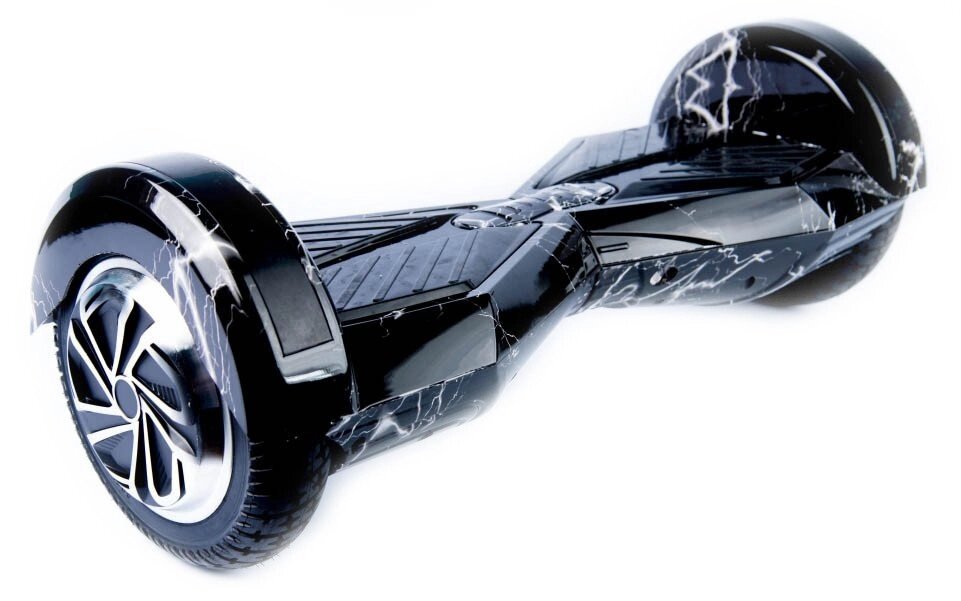 Міський гіроскутеор чорна блискавка Smart balance wheel з розміром колеса - 8 дюймів від компанії Інтернет магазин "Megamaks" - фото 1