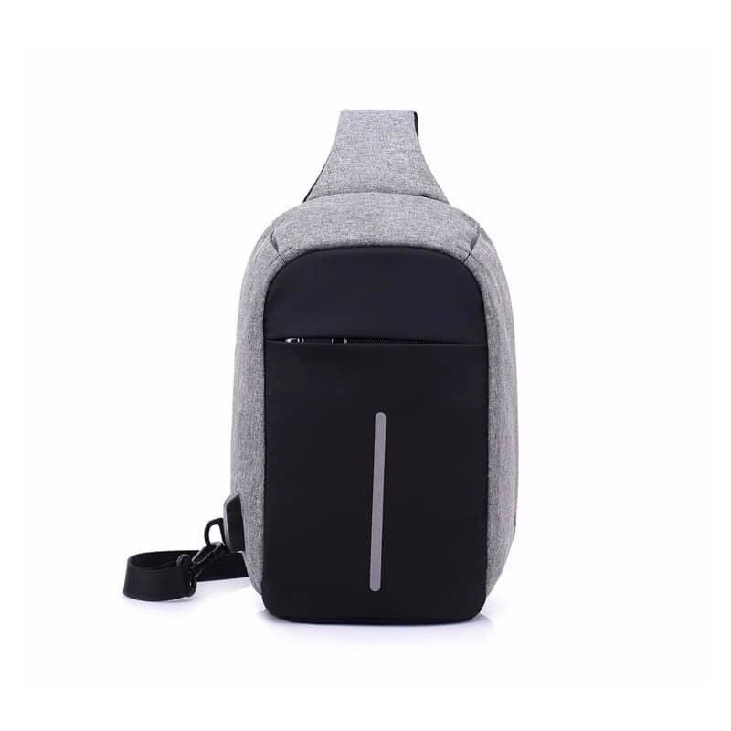 Міський рюкзак-антизлодій Bobby Mini 506 з захистом від кишенькових злодіїв і USB-портом для зарядки, водонепроникний від компанії Інтернет магазин "Megamaks" - фото 1