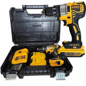 Потужний ударний акумуляторний шуруповерт DeWALT DCDP (32V, 6AH) Дриль Деволт