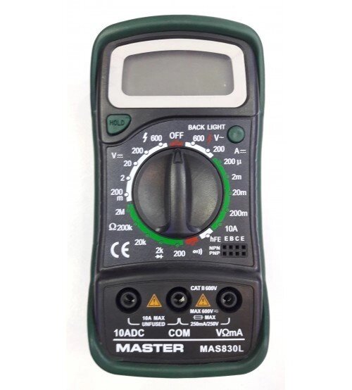 Мультиметр MASTER MAS-830 LN. e від компанії Інтернет магазин "Megamaks" - фото 1