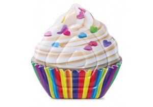 Надувний Плотик "Кекс" 142x135см (Cupcake) Intex 58770