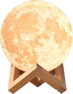 Настільний світильник Magic 3D Moon Light Touch Control Місяць 15 см