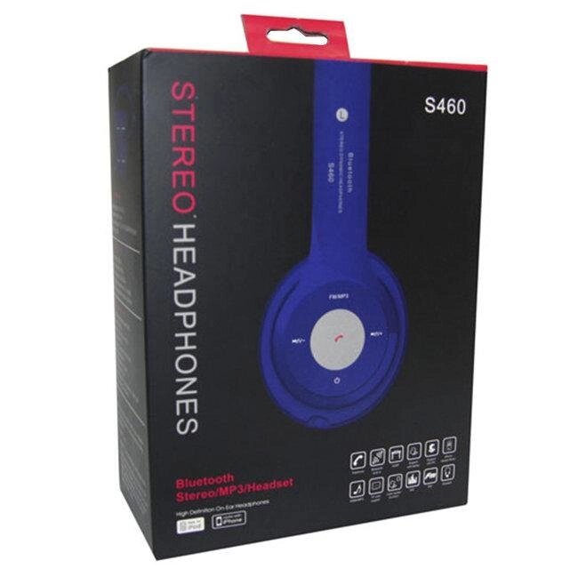 Навушники Blurtooth бездротові Bests S460 Амбушури накладні навушники від компанії Інтернет магазин "Megamaks" - фото 1
