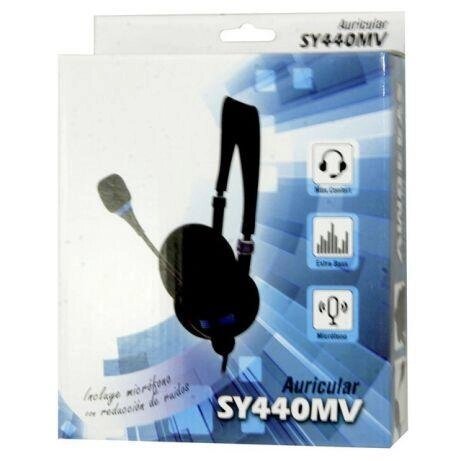 Навушники накладні з мікрофоном Soyto SY440MV провідні від компанії Інтернет магазин "Megamaks" - фото 1