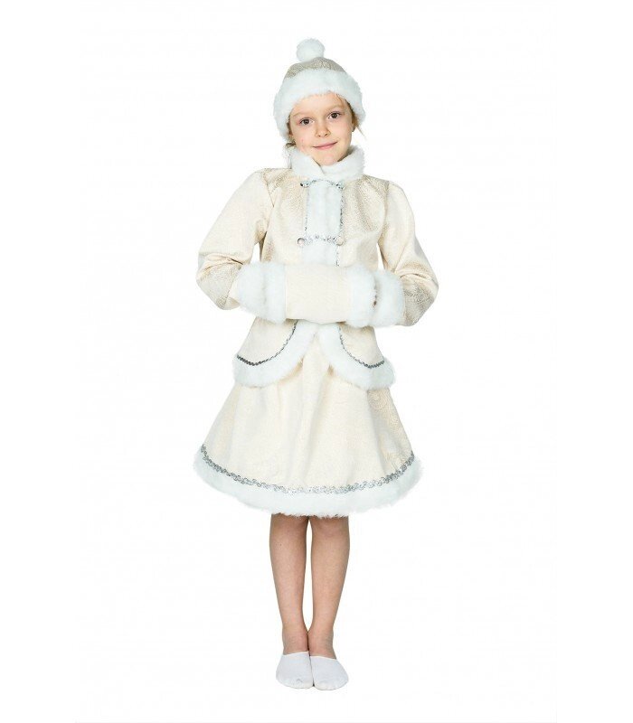 Новорічний карнавальний костюм Снігуроньки (S, M, L) на ранки, виступи від компанії Інтернет магазин "Megamaks" - фото 1