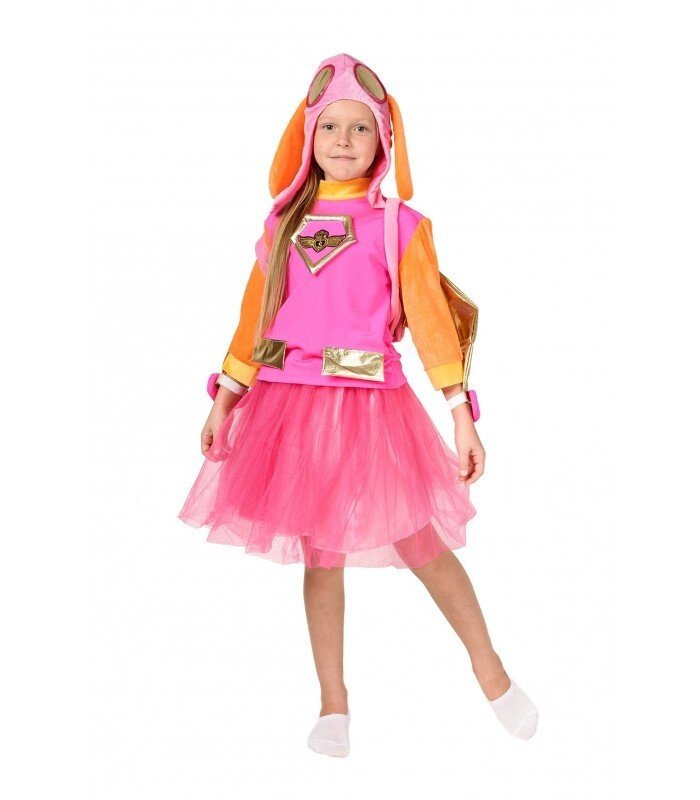 Оригінальний карнавальний костюм для дівчинки "Скай Щенячий Патруль" від компанії Інтернет магазин "Megamaks" - фото 1