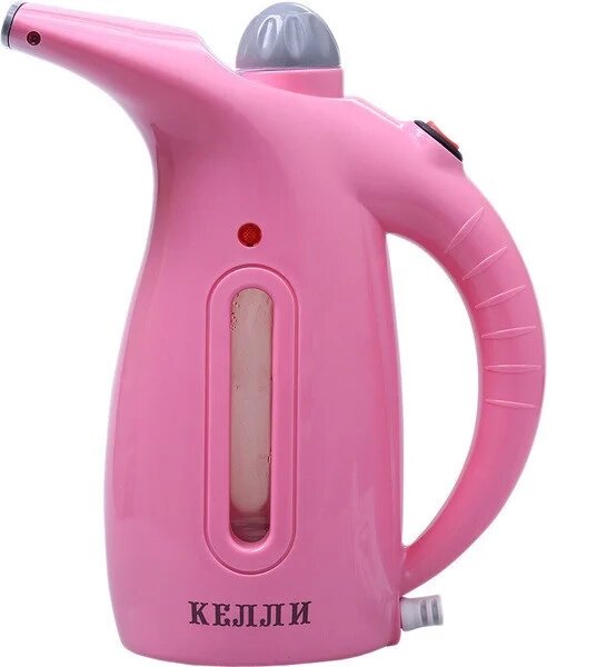 Отпариватель одягу KELLI KL-317 потужність 1500 Вт рожевий від компанії Інтернет магазин "Megamaks" - фото 1