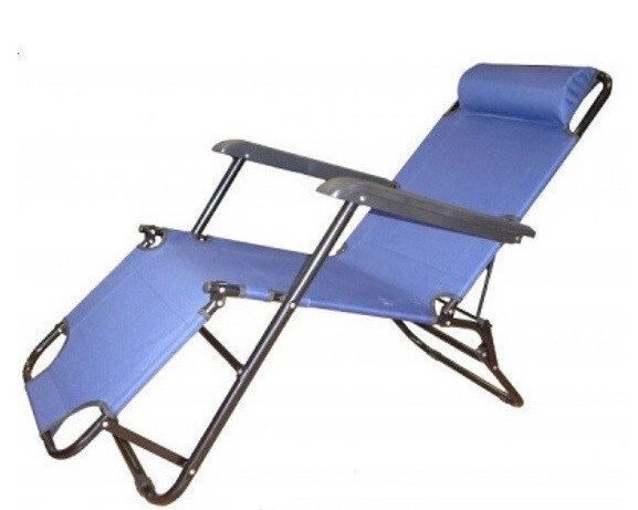 Переносний крісло-лежак шезлонг розкладний 90х60х160 від компанії Інтернет магазин "Megamaks" - фото 1