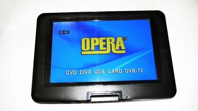 Переносний телевізор DVD плеєр Opera TV DVD 1580 T2 з підтримкою цифрового телебачення T2 від компанії Інтернет магазин "Megamaks" - фото 1