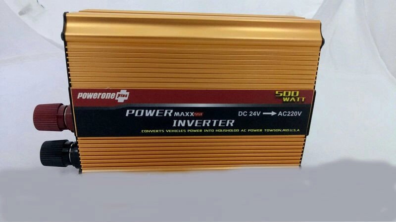 Перетворювач електрики 24V-220V 500W інвертор перетворювач напруги від компанії Інтернет магазин "Megamaks" - фото 1