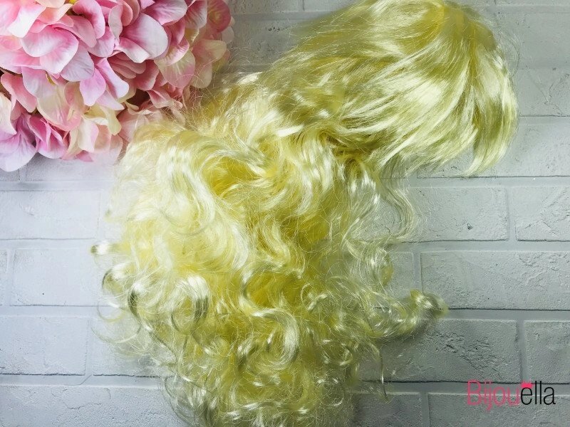 Перука блонд хвилястий довгий 53 см, 120 гр для ранків, вечірок, карнавалів від компанії Інтернет магазин "Megamaks" - фото 1
