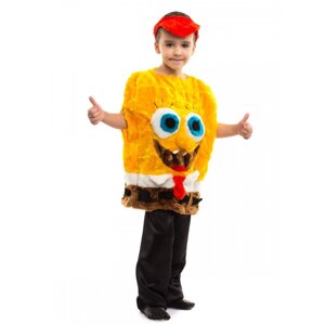 Дитячий костюм Спанч Боб Губка Боб для хлопчика від 3 до 7 років