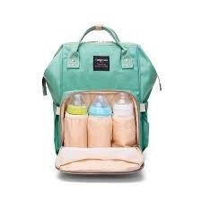 Сумка-рюкзак SUNROZ Mummy Bag мультифункціональний органайзер для мами бірюзовий