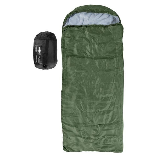 Спальний мішок легкий практичний 250гр / м2 капюшон для туризму спальник весно-літо -3 + 15 - відгуки
