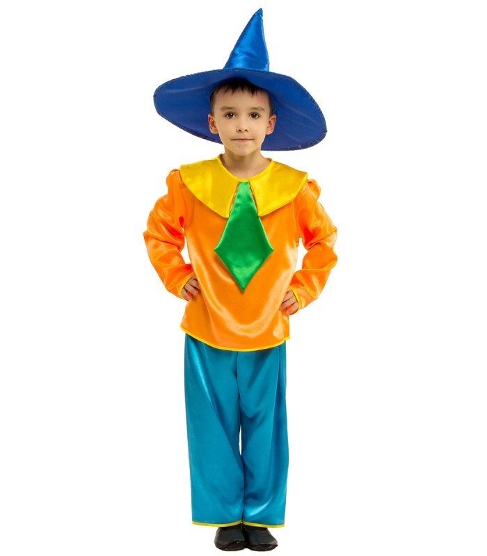 Дитячий новорічний костюм Незнайки з капелюхом на ранок в садок або школу - гарантія
