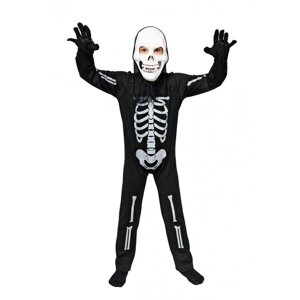 Карнавальний дитячий костюм скелета для хлопчика