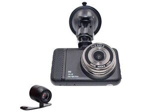 Відеореєстратор стандартний T659 Titan 2 камери FullHd автомобільний реєстратор 3 "кут огляду 170