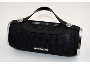 Портативна влагозащищенная стерео колонка Hopestar H40 (Bluetooth, MP3, AUX, Mic)
