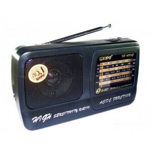 Портивно радіоприймач Kipo KB-409 на батарейках