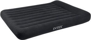 Надувной матрас виниловый Intex 66768 надувная кровать с подголовником