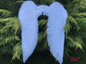 Великі крила ангела білі маскарадні 150 * 120 для карнавалу на Хеллоуїн, Новий рік