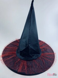 Ковпак Відьми з хвилястим гіпюром дитяча капелюх на карнавал ранок Хелловін