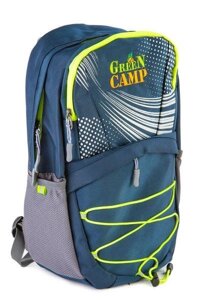 Туристичний компактний рюкзак GREEN CAMP GC-102 об'єм 15 л