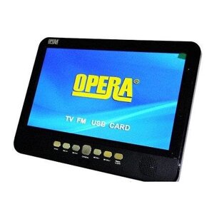 Автотелевизор портативний TV Opera NS-1001 USB + SD (Без батареї)